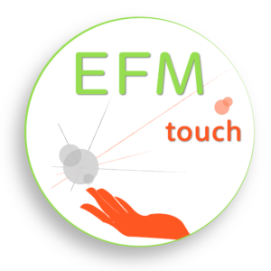 Design logo societe EFM touch - By CelineConcept