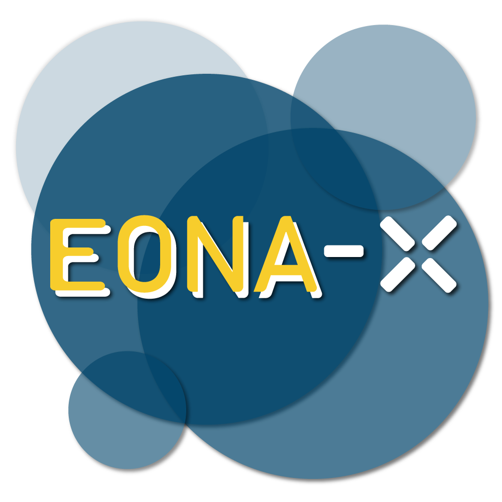 Design de logo association européenne EONA-X by CelineConcept