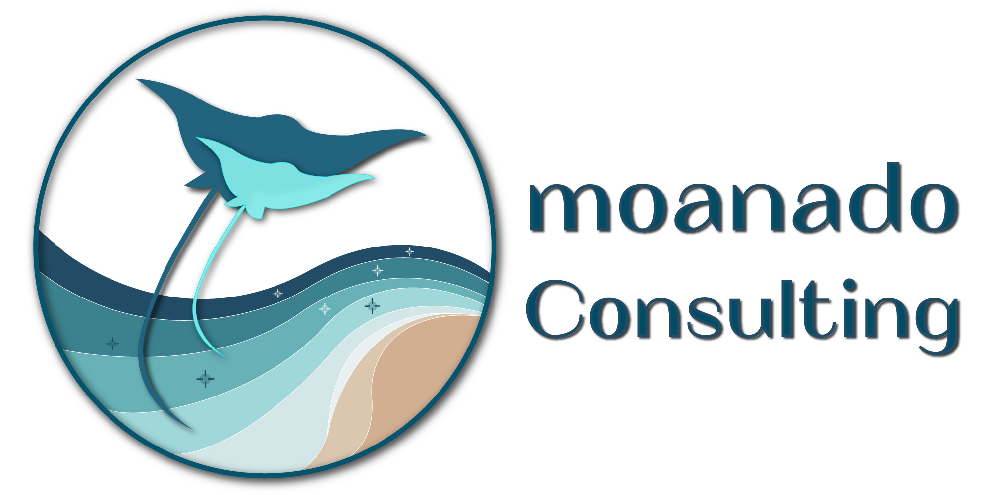 Design - Site internet - Logo - 47 - Logo crée pour moanaDo Consulting designed by CelineConcept